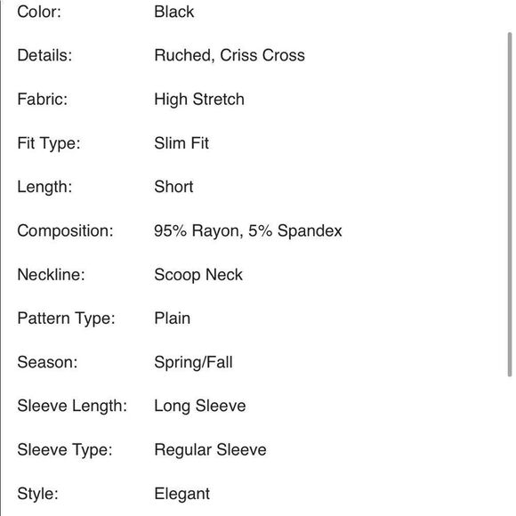 ✨ Crisscross Back Ruched Detail Dress✨ - Picture 8 of 9